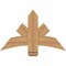 Ekena Millwork Alberta Smooth Timber Gable Bracket, Western Red Cedar, 36"W x 23"H x 1 1/2"D x 5 1/2"F, 15/12 Pitch GBW036X23X0206ALB00SWR - alternate 1